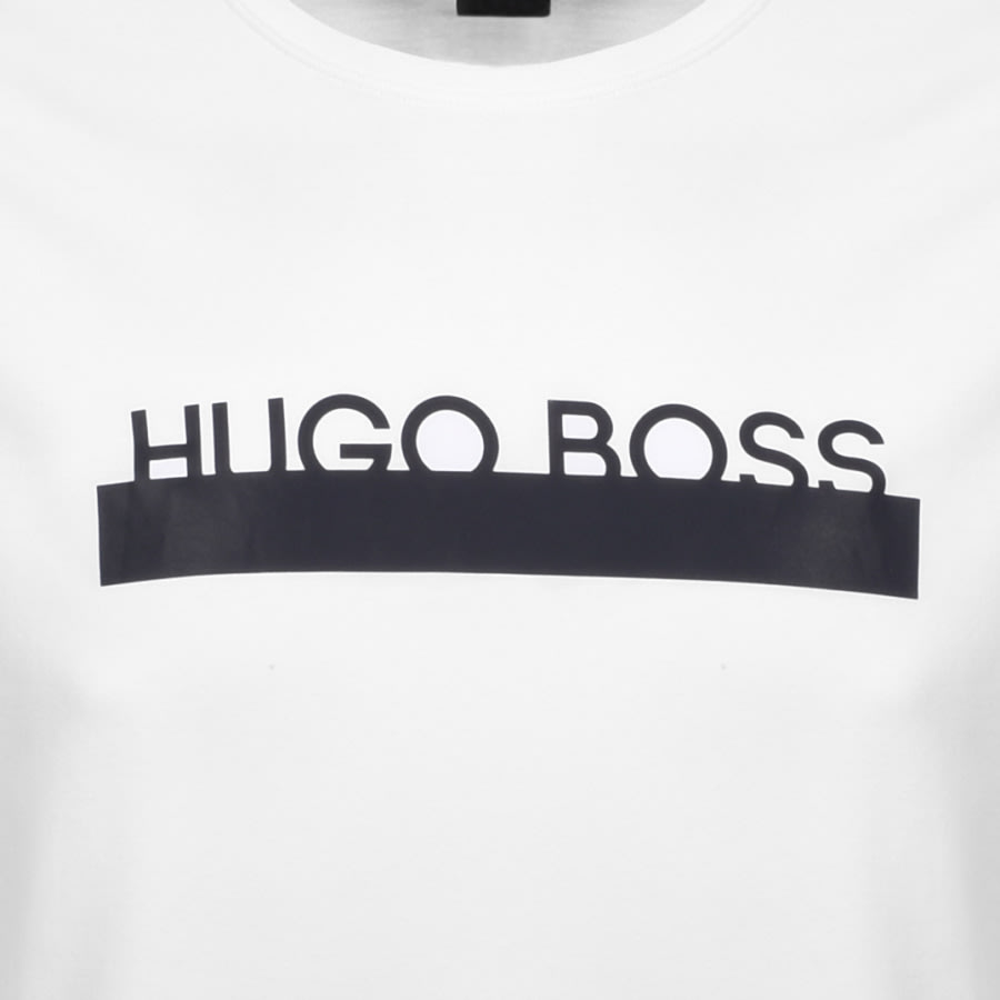 Alternative Image for ProductBOSS HUGO BOSS Identity Logo T Shirt White3